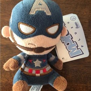 Funko Mopeez Captain America Plush 5" – With Tags – Marvel Collector Doll